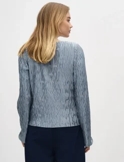 Azuria-M Blouse - Blauw