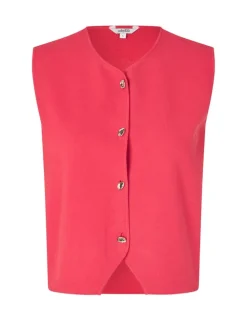 Basia-M Gebreide Top - Rood