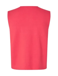 Basia-M Gebreide Top - Rood