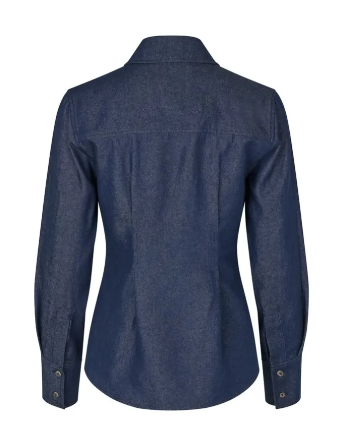 Bican-M Magnolia Overhemdblouse - Denim