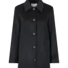 Caprice Short-M Coat - Zwart