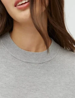 Carla-M Gebreide Trui - Grijs