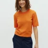 Carla-M Gebreide Trui - Oranje