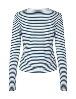 Christina-M Top - Donkerblauw
