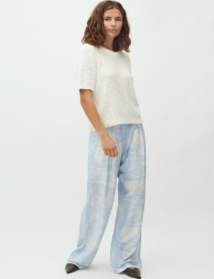 Cristiana Long-M Broek - Blauw