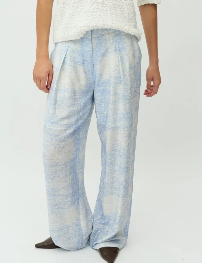 Cristiana Long-M Broek - Blauw