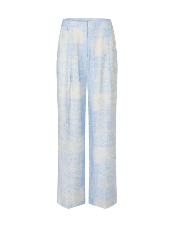 Cristiana Long-M Broek - Blauw