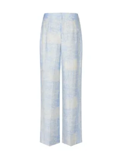 Cristiana Long-M Broek - Blauw
