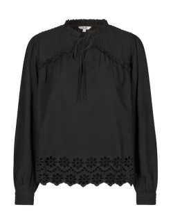 Damar-M Blouse - Zwart