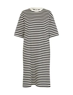 Emrys Long-M Jurk - Gestreept