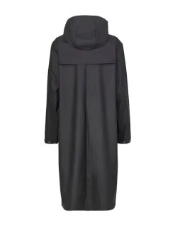 Fabiola Lange Regenjas - Zwart