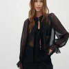 Gemina-M Blouse - Zwart