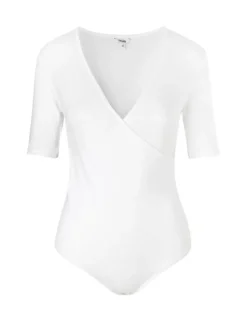 Georgine Basic Bodystocking - Wit