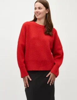 Gillian-M Gebreide Trui - Rood