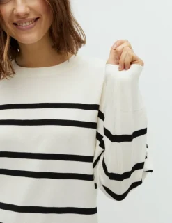 Gillian-M Gebreide Trui - Zwart