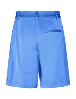 Guri-M Satin Shorts - Blauw