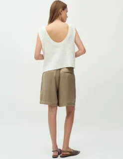 Guri-M Satin Shorts - Zand