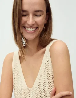 Humita-M Knitted Top - Sugar