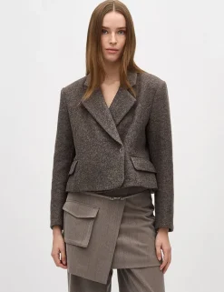 Iva-M Blazer jacket - Bruin