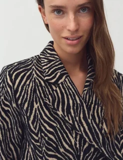 Iva-M Blazer Jacket - Zebra