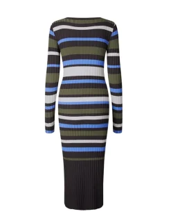 Izel-M Knit Dress - Gestreept