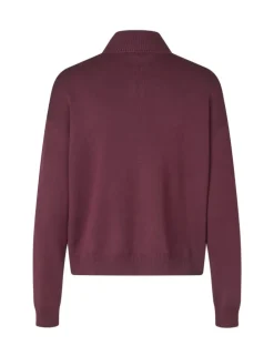 Joely-M Knit Jumper - Bordeaux