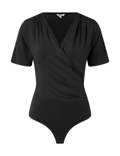 Lione SS-M Bodystocking - Zwart