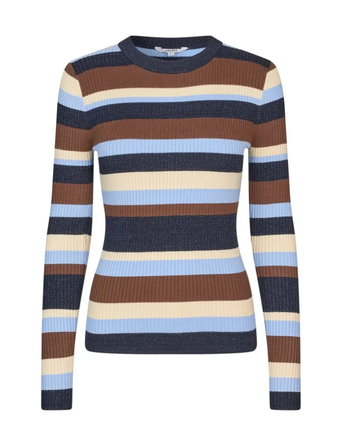Minnie Rib-knit Top - Blauw