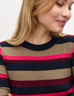 Minnie Rib-knit Top - Pink