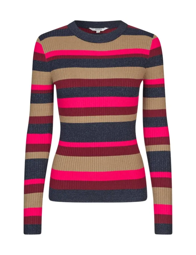 Minnie Rib-knit Top - Pink