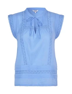 Odilina-M Top - Blauw