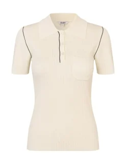 Paoula SS-M Polo Knit - Sugar