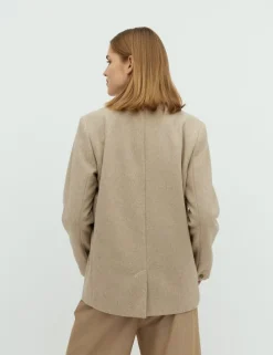 Quinton-M Blazer Jacket - Zand
