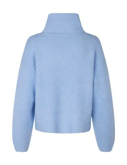 Vesina-M Knitted Sweater - Lichtblauw
