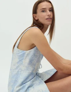 Wrenlianna-M Jurk - Blauw