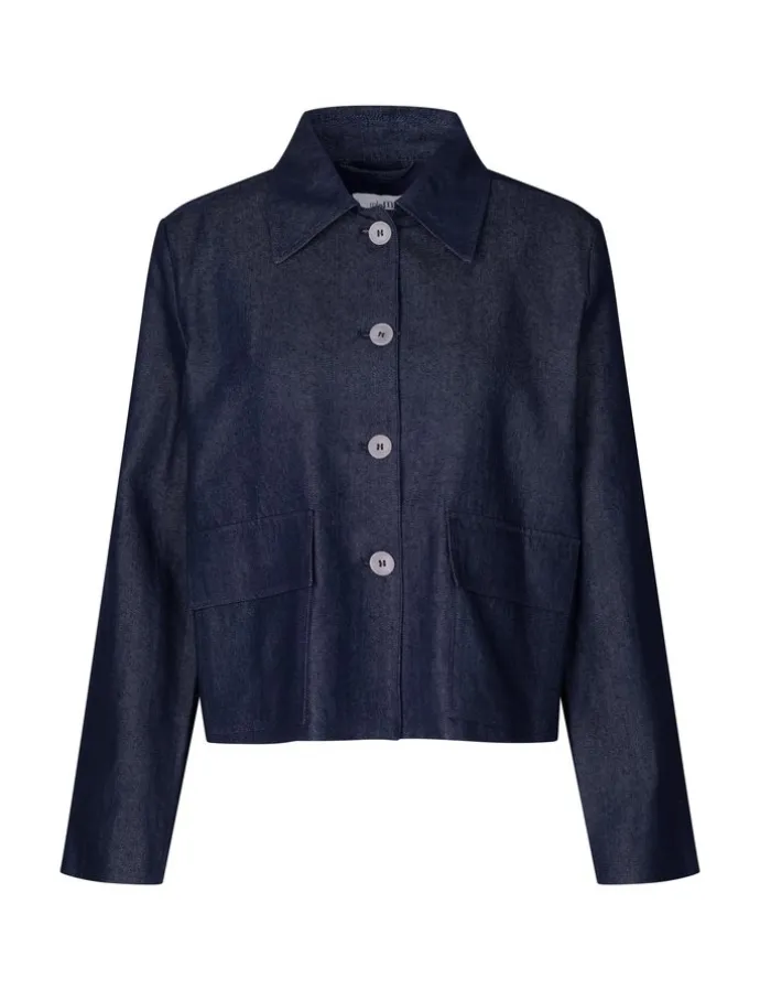 Yoshi-M Magnolia Blazerjasje - Denim